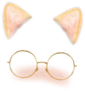 Cat Earsand Glasses Snapchat Filter