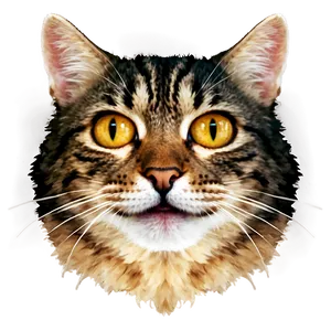 Cat Face PNG 05252024