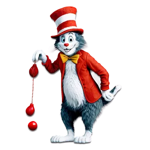 Cat In The Hat Style Png 1 PNG image