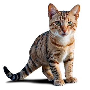 Cat In The Wild PNG C