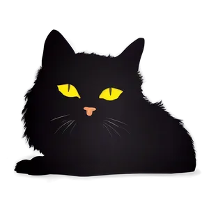Cat Love Silhouette PNG 06122024