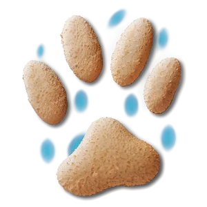 Cat Paw Print In Sand Png 15 PNG image