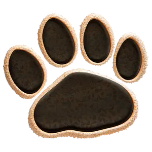 Cat Paw Print In Sand Png 65 PNG image