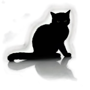 Cat Silhouette Clipart Png 06122024 PNG image