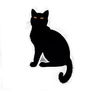 Cat Silhouette PNG Tjk