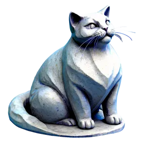 Cat Statue PNG Blf38 PNG