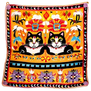 Cat Tapestry PNG Igy47 PNG