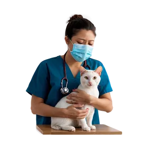 Cat Vet Visit Png Vrl PNG image