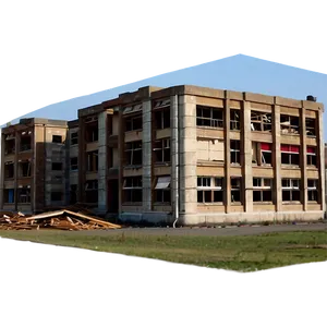 Catastrophe Struck Building PNG Hss80 PNG