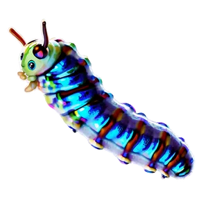 Caterpillar Becoming Chrysalis PNG 05232024 PNG