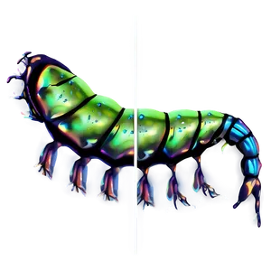 Caterpillar Becoming Chrysalis PNG Cmn73 PNG