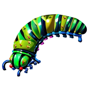 Caterpillar Movement Animation PNG 49