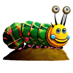 Caterpillar On A Journey PNG 05232024 PNG