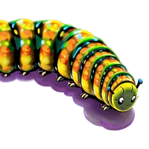 Caterpillar On A Journey PNG Rxo21 PNG