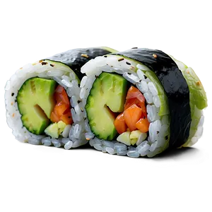 Caterpillar Roll Sushi PNG 05212024