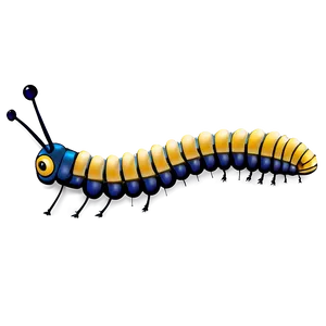Caterpillar With Antennae PNG 05232024