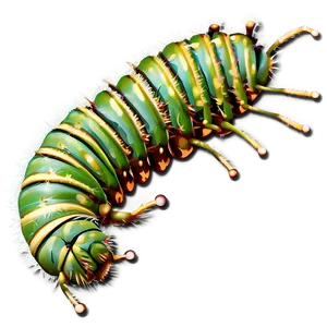 Caterpillar With Antennae PNG 46