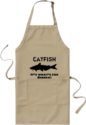 Catfish Dinner Apron PNG