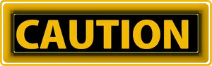 Caution Sign Banner