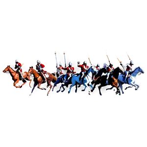 Cavalry Charge Battlefield Png Wve PNG image