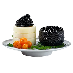 Caviar Appetizer Presentation Png Edf2 PNG image