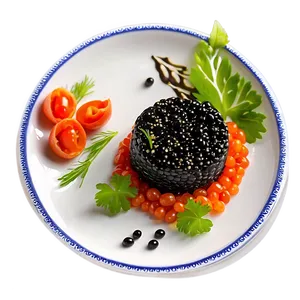 Caviar Appetizer Presentation Png Gdh99 PNG image