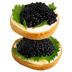 Caviar Canapé Png 62 PNG image