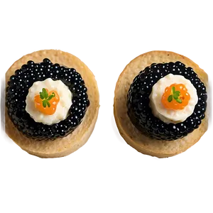 Caviar Canapé PNG 92