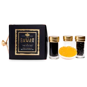 Caviar Tasting Set PNG Haj PNG