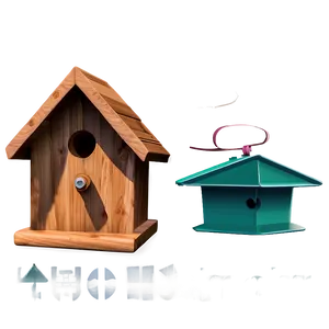 Cedar Birdhouse PNG Mmo PNG