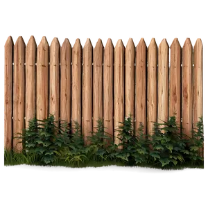 Cedar Wood Fence PNG 65