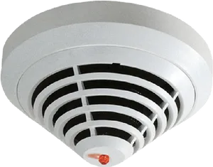 Ceiling Mounted Smoke Detector PNG image