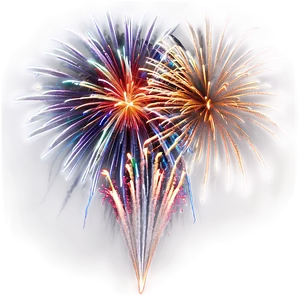 Celebration Fireworks Display PNG Ccn