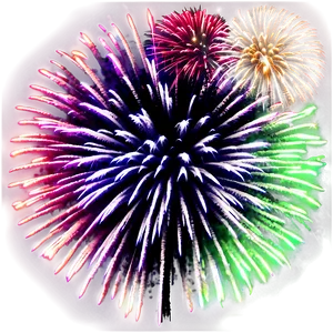 Celebration Fireworks Png 05042024 PNG image