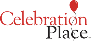 Celebration Place Logo With Balloon PNG image