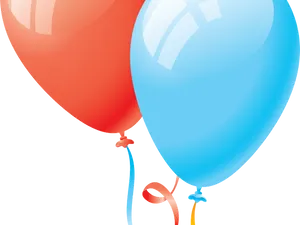 Celebratory Birthday Balloons PNG image