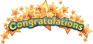 Celebratory_ Congratulations_ Text_ Graphic PNG image