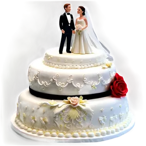 Celebrity Inspired Wedding Cake Png 21 PNG image