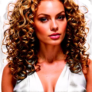 Celebrity Perm Hair Png Miu PNG image