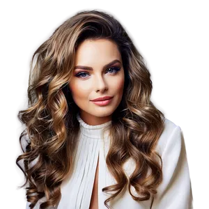 Celebrity Perm Hair Transformations PNG Skt