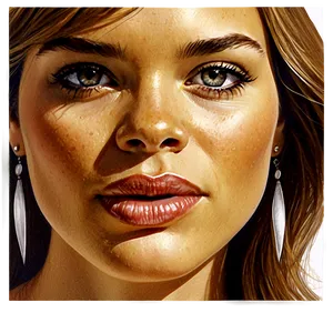 Celebrity Portrait Drawing PNG 05212024