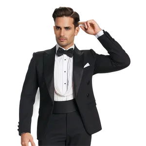 Celebrity Style Tuxedo PNG 05242024