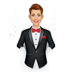 Celebrity Style Tuxedo PNG 28