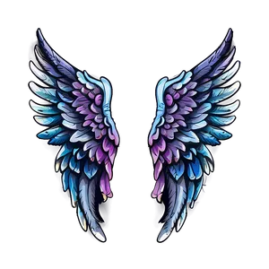 Celestial Angel Wings Clipart PNG 05042024 PNG