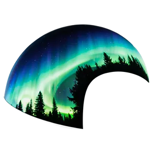 Celestial Aurora Boreal Display PNG 06202024 PNG