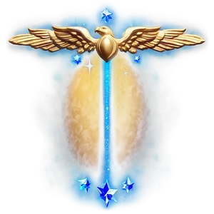 Celestial Blue Sparkle PNG 06262024