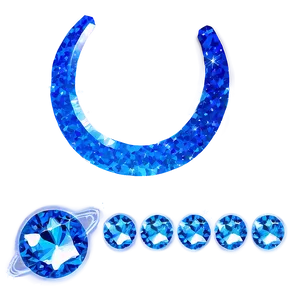 Celestial Blue Sparkle PNG 06262024