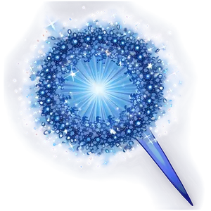 Celestial Blue Sparkle PNG Vyg