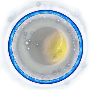 Celestial Circle Glow Png Kwc19 PNG image