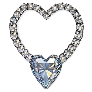 Celestial Diamond Heart PNG Who PNG